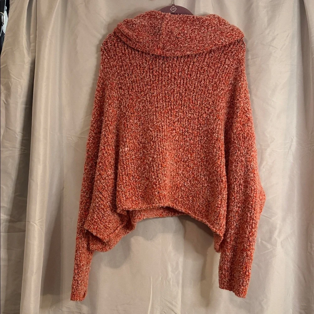 Free People Oversized Cropped Sweater – Size Small - Picture 5 of 7